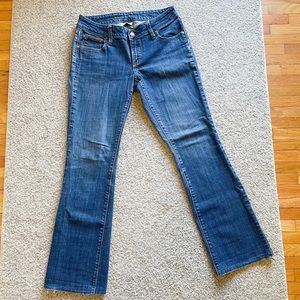 BANANA REPUBLIC vintage petite urban boot cut jeans